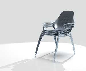 СТУДЕНТКА НИД, КАЗАРЯН ЖАННА, РАЗРАБОТАЛА ПРОЕКТ КОМПЛЕКТА МЕБЕЛИ ДЛЯ ОТДЫХА ИЗ АЛЮМИНИЯ